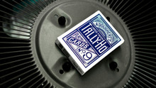 Blue Tally Ho Fan Back Playing cards