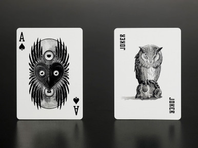 Owl Eyes playing cards available from kardsgeek.com in Sydney Melbourne Austraila