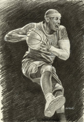Celtics Kevin Garnett by Garry Limuti