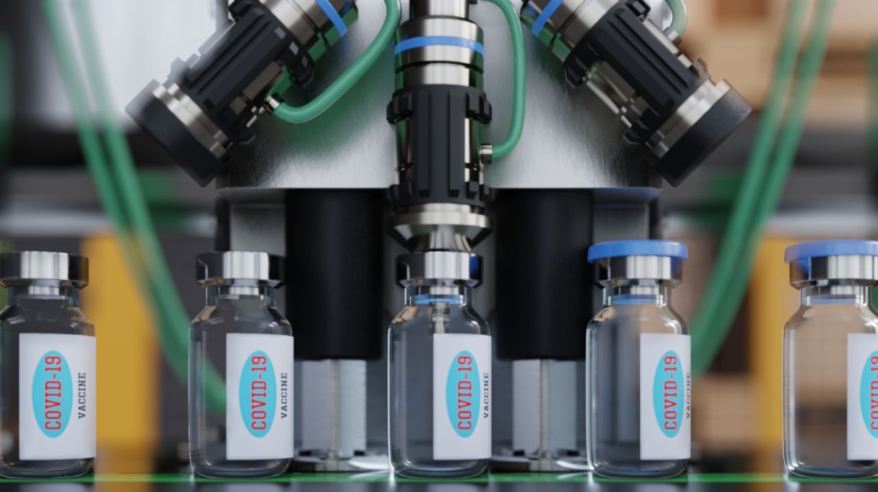 Vaccination filling machine automatic