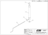 ACTUATOR, JACK MANUAL HEIGHT ASSEMBLY (Straight Handle)