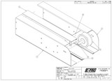 CONVEYOR, 7 1/2'' CHAIN, BOLT TOGETHER STR 2.5' IDLE END