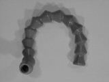 Nozzle, Gooseneck 1/4″ Chain