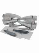 MP-8002-RD-L-CVX Bullet Mirror PAIR LED Kit