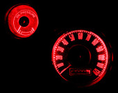 MP-6768-LED-GA-RED 67-68 kit Mustang Gauge LED Lamps