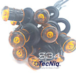 S34 Mini Side Marker Bullet Lights by TecNiq 10 pack