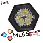 SoundOFF ML6 Flush Mount light