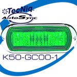 K50 Green Clear Lens Autosync TecNiq 5x2