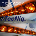 T10-AA00-1  2 Pack Amber 15" Marker Lights TecNiq