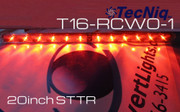 T16-RCW0-1 NEW 20inch Stop Tail TURN with Reverse Clear Lens