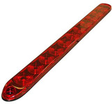 T12-RR00-1  Red Low Profile ID Bar Red Lens