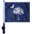 SSP Flags STATE OF SOUTH CAROLINA / PALMETTO Golf Cart Flag with SSP Flags Bracket and Pole