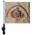 SSP Flags NAVAJO NATION 11"x15" Flag with Pole and EZ On Extended Straps Bracket
