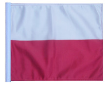 POLAND 11in x15 Replacement Flag for Motorcycle, Golf Cart and Car flag poles