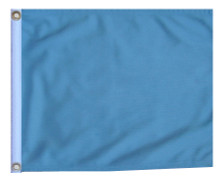 LIGHT BLUE / SKY BLUE 11in X 15in Flag with GROMMETS