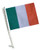 IRELAND Car Flag with Pole