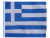 Greece 11in x15 Replacement Flag for Motorcycle, Golf Cart and Car flag poles