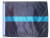 THIN BLUE LINE 11in X 15in Flag with GROMMETS