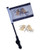 Custom Logo Small 6 in. x 9 in. Golf Cart Flag with SSP Flags EZ On & Off Bracket
