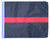 THIN RED LINE 11in x15 Replacement Flag for Motorcycle, Golf Cart and Car flag poles