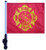  SSP Flags FIRE DEPT VINTAGE DESIGN Golf Cart Flag Brackets SSP Flags Golf Cart Flag Bracket and Pole