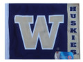 WASHINGTON HUSKIES Flag - 11in.x15in. Flag