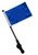 BLUE Small 6x9 Golf Cart Flag with SSP Flags EZ On & Off
