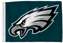 PHILADELPHIA EAGLES Flag with 11in.x15in. Flag Variety 
