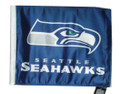SEATTLE SEAHAWKS Flag with 11in.x15in. Flag Variety