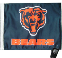 CHICAGO BEARS Flag with 11in.x15in. Flag Variety 