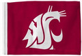 WASHINGTON STATE COUGARS 11in.x15in. Flag Variety