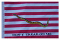 First Navy Jack 11in x15 Replacement Flag for Motorcycle, Golf Cart and Car flag poles