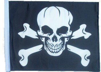 Jolly Roger Replacement Flag