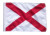 ALABAMA 11in x15 Replacement Flag for Motorcycle, Golf Cart and Car flag poles