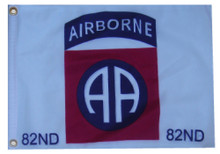 82 AIRBORNE 11in X 15in Flag with GROMMETS 