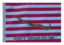 FIRST NAVY JACK 11in X 15in Flag with GROMMETS 