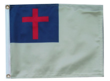 CHRISTIAN 11in X 15in Flag with GROMMETS 
