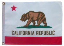 STATE of CALIFORNIA 11in X 15in Flag with GROMMETS 