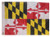 STATE of MARYLAND 11in X 15in Flag with GROMMETS 