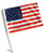 USA, UNITED STATES, AMERICAN, Flag with Car Flag Pole 