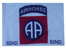 SSP Flags 82nd Airborne Motorcycle Flag with Sissybar Pole or Trunk Pole