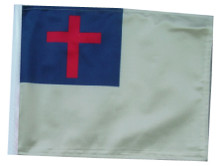 SSP Flags Christian Motorcycle Flag with Sissybar Pole or Trunk Pole