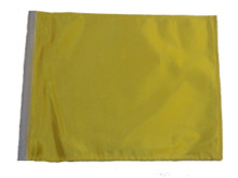 YELLOW 11in x15 Replacement Flag for Motorcycle, Golf Cart and Car flag poles