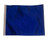 BLUE 11in x15 Replacement Flag for Motorcycle, Golf Cart and Car flag poles