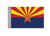 STATE of ARIZONA 11in X 15in Flag with GROMMETS 
