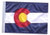  SSP Flags State of Colorado Motorcycle Flag with Sissybar Pole or Trunk Pole