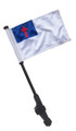 CHRISTIAN Small 6x9 Golf Cart Flag with SSP EZ Pole
