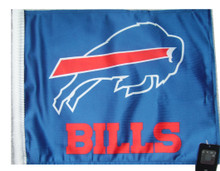 BUFFALO BILLS Flag with 11in.x15in. Flag Variety 