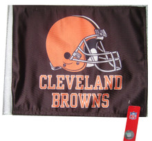 CLEVELAND BROWNS Flag with 11in.x15in. Flag Variety 