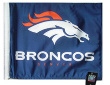 DENVER BRONCOS 11in.x15in. Flag Variety 
